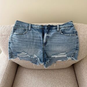 aerie jean shorts